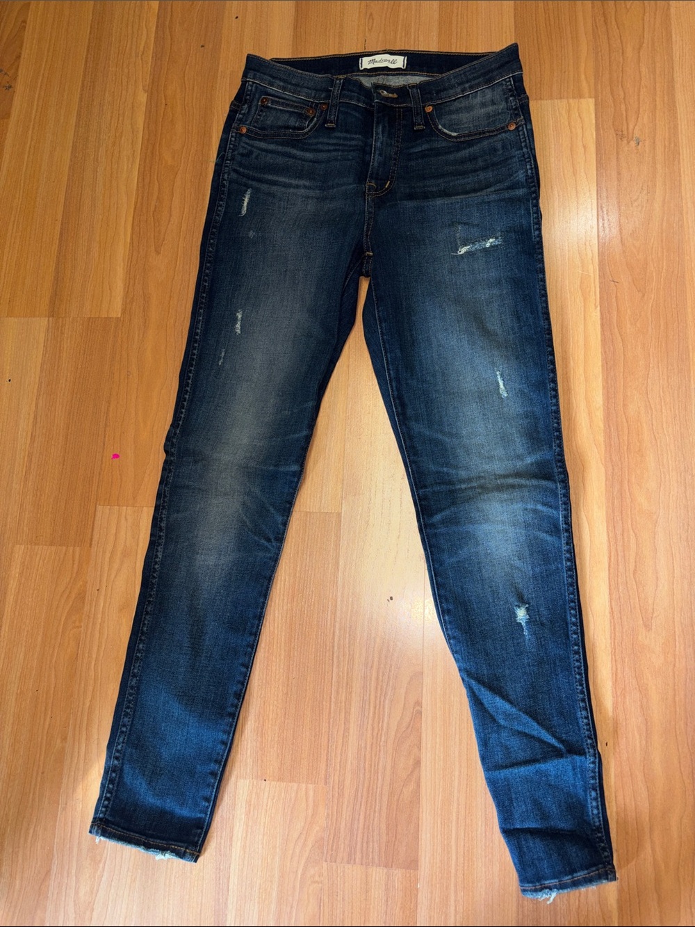 Madewell The Perfect Vintage High Rise Denim Jean Skinny Distressed Women’s 28